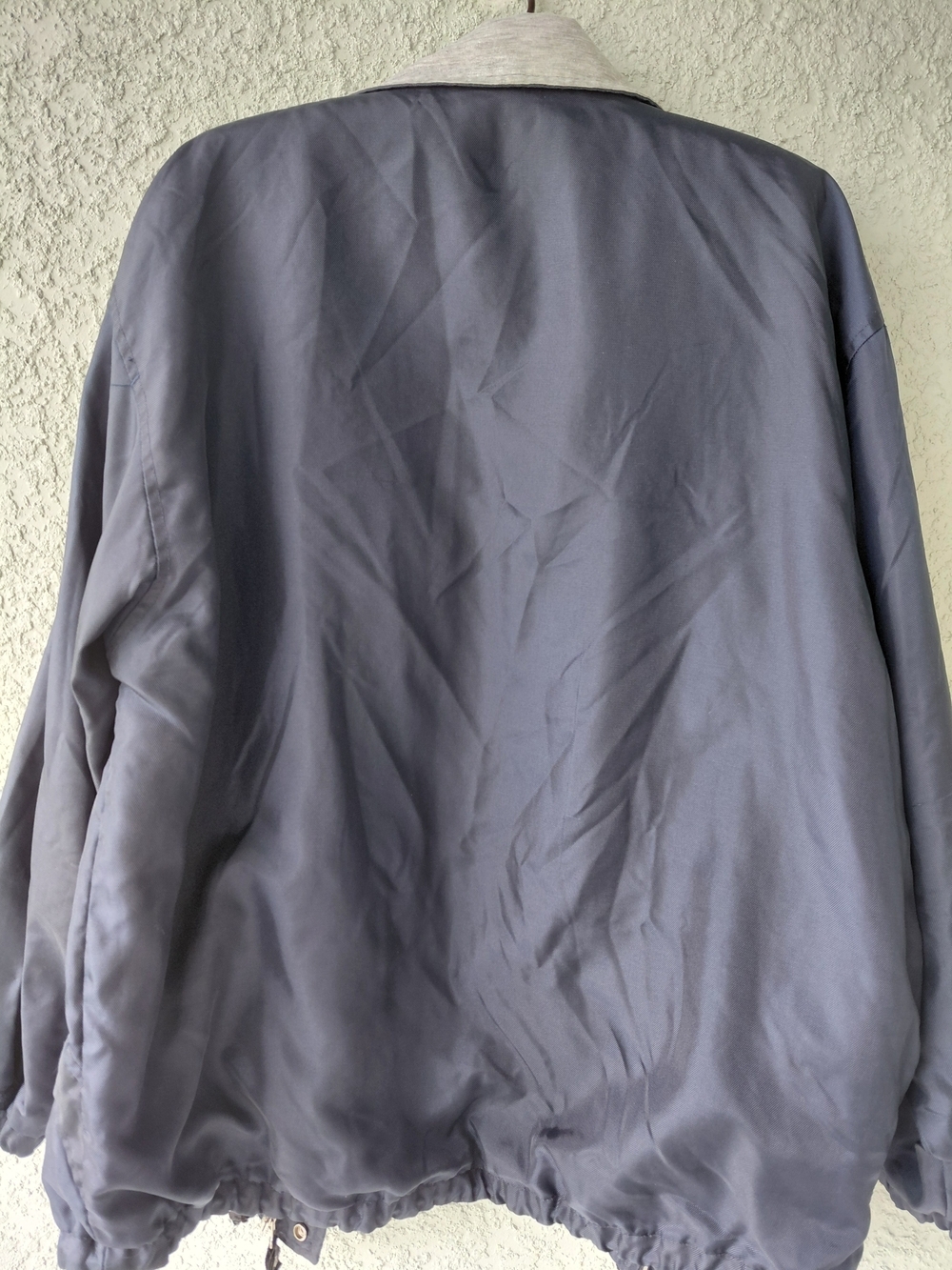 Vintage Invicta Since 1906 Blue Nylon Full Zip Windbreaker Jacket Mens Medium - Picture 10 of 14